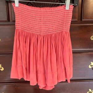 Koch skirt NWT size S - coral/grapefruit colored